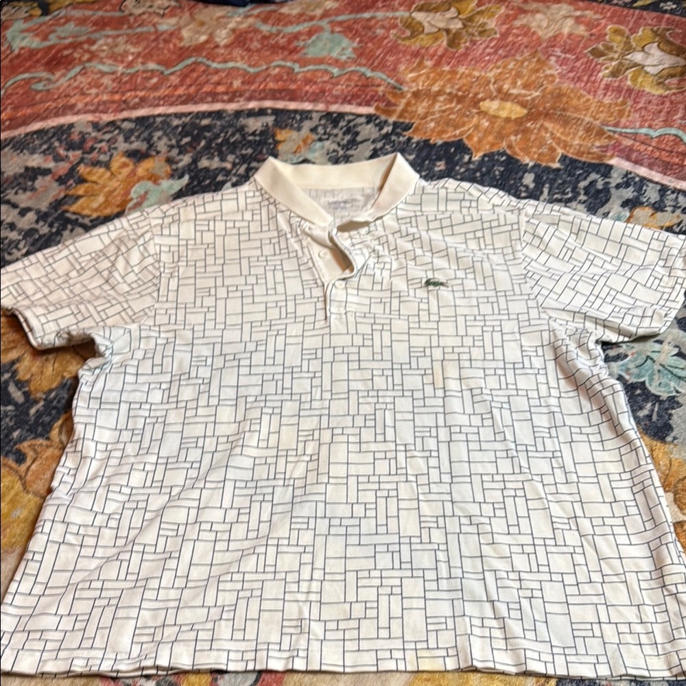 Lacoste White Polo Shirt Timeless Elegance